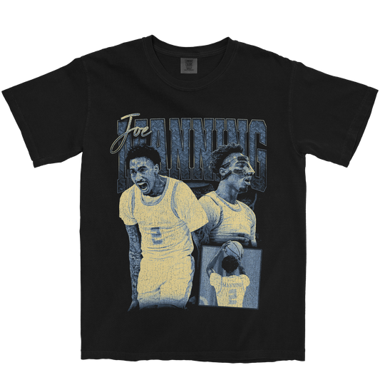 JOE MANNING GRAPHIC BLACK TEE
