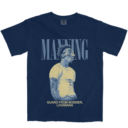 JOE MANNING VINTAGE NAVY TEE