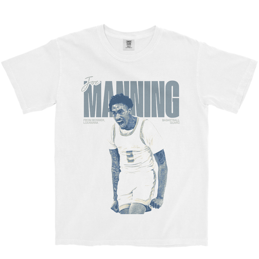 JOE MANNING VINTAGE WHITE TEE