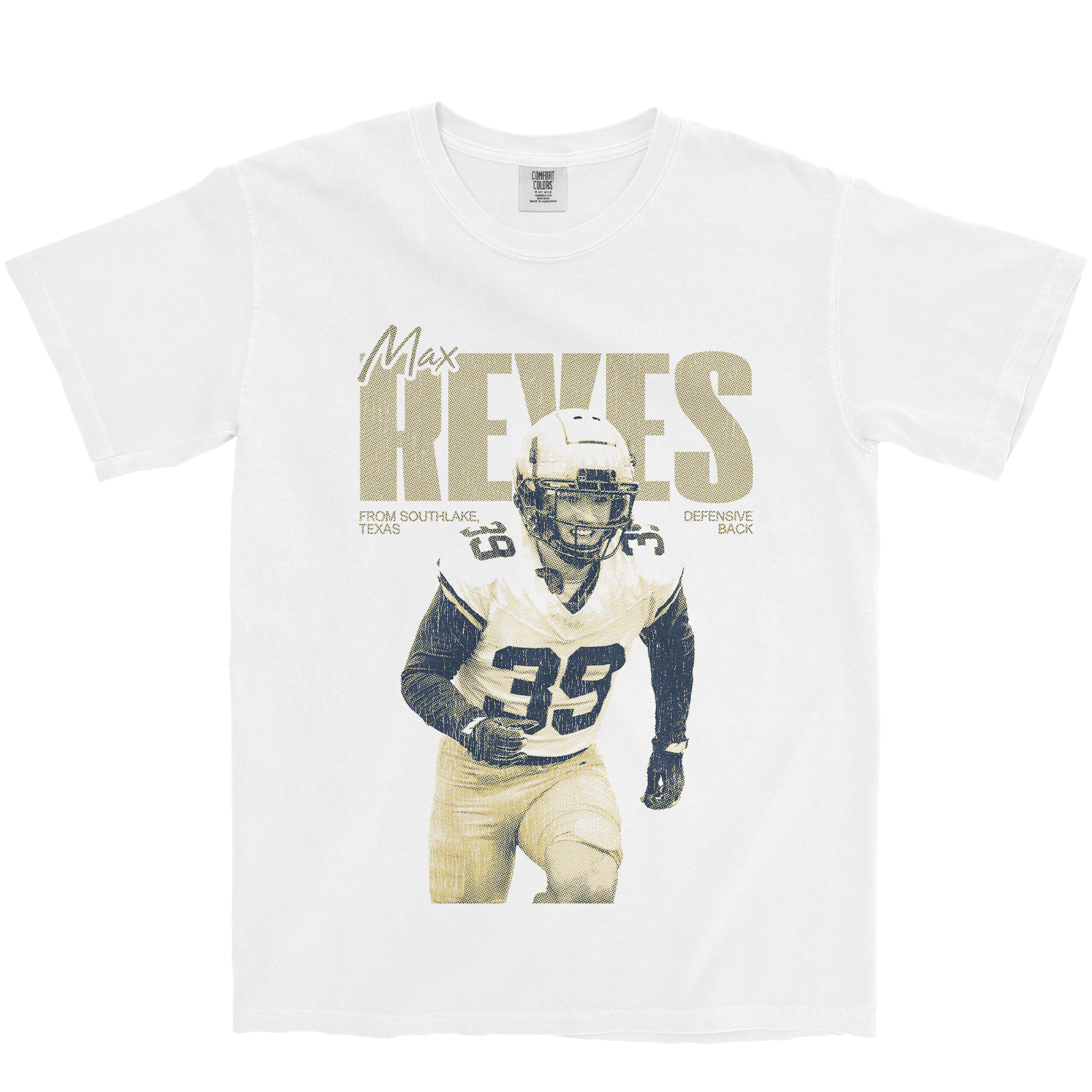 Max Reyes MAX REYES VINTAGE WHITE TEE – Only Fresh Designs