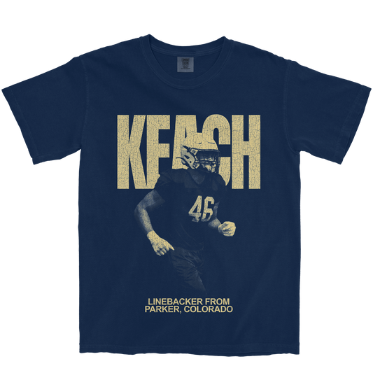 CARSON KEACH VINTAGE NAVY TEE