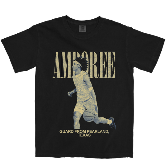CAMRON AMBOREE VINTAGE BLACK TEE