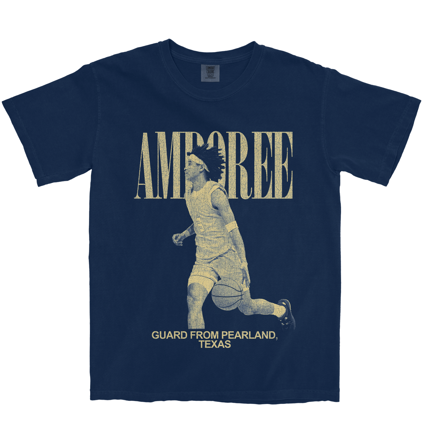 CAMRON AMBOREE VINTAGE NAVY TEE