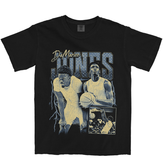 DAMARIEE JONES GRAPHIC BLACK TEE
