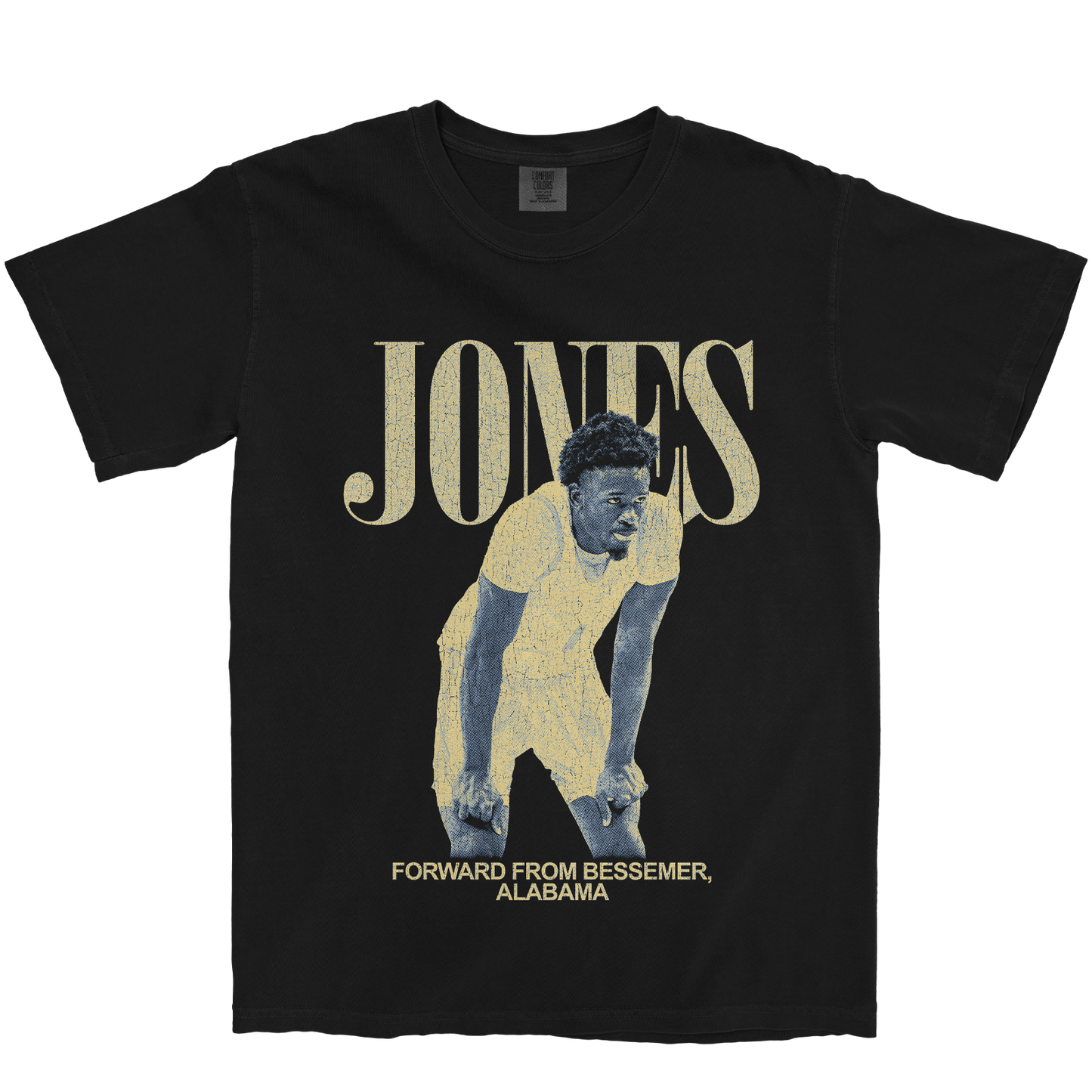 DAMARIEE JONES VINTAGE BLACK TEE