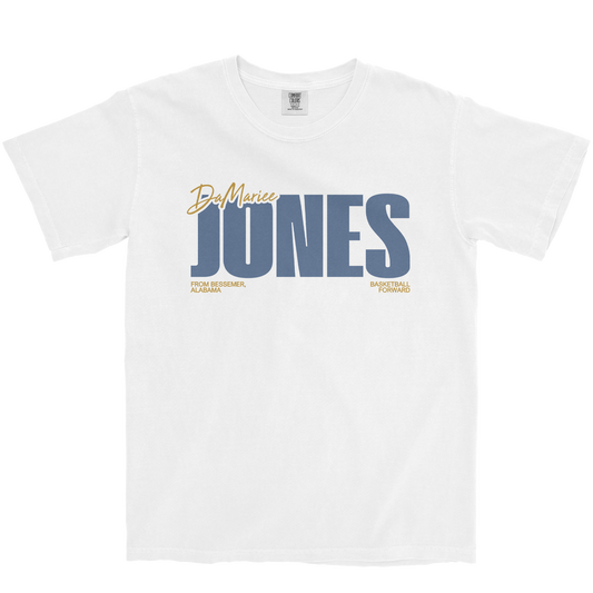 DAMARIEE JONES CLASSIC WHITE TEE
