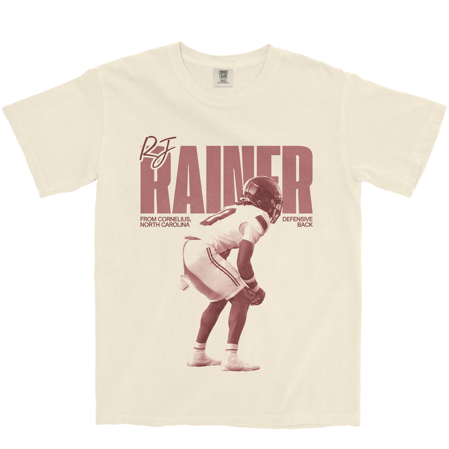 RJ RAINER VINTAGE IVORY TEE