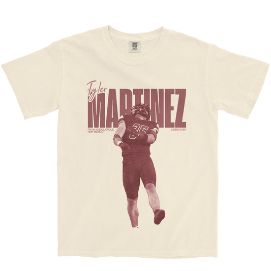 TYLER MARTINEZ VINTAGE IVORY TEE