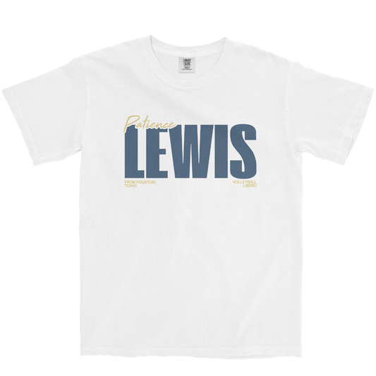 PATIENCE LEWIS CLASSIC WHITE TEE