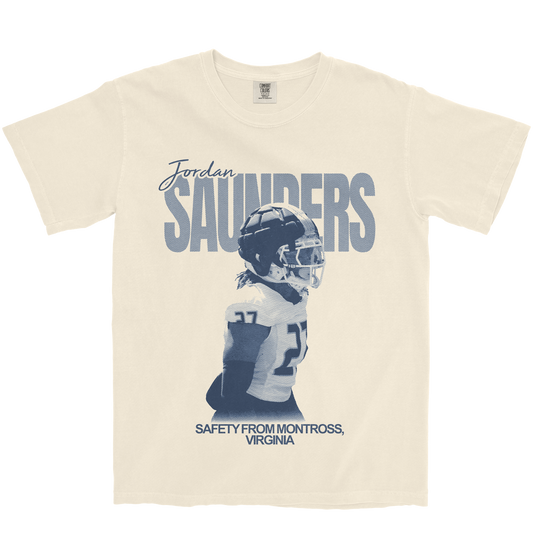 JORDAN SAUNDERS VINTAGE IVORY TEE