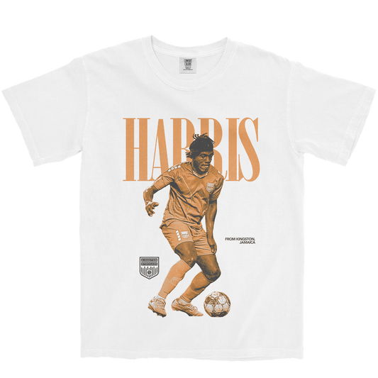 IMARI HARRIS VINTAGE WHITE TEE