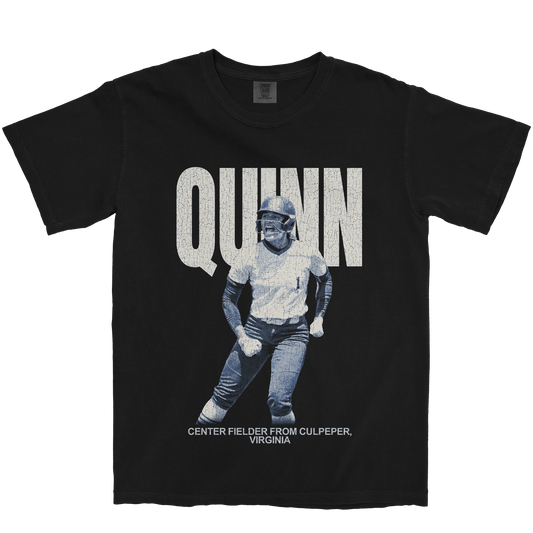 KYLEE QUINN VINTAGE BLACK TEE