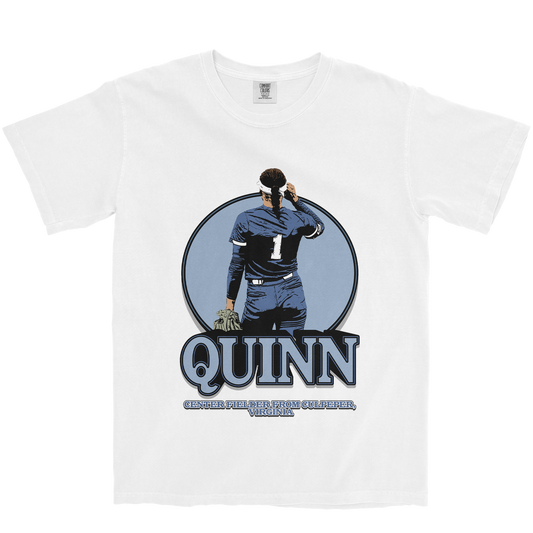 KYLEE QUINN RETRO WHITE TEE