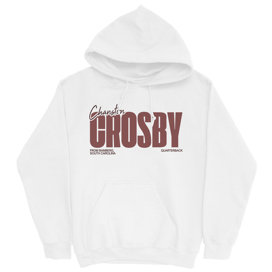 CHANSTON CROSBY CLASSIC WHITE HOODIE