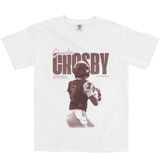 CHANSTON CROSBY VINTAGE WHITE TEE