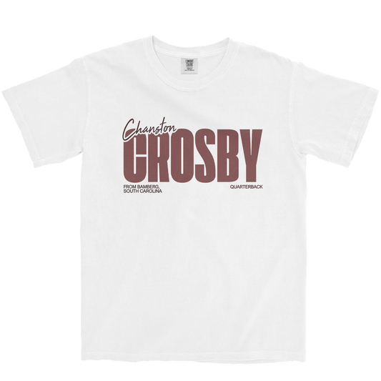 CHANSTON CROSBY CLASSIC WHITE TEE