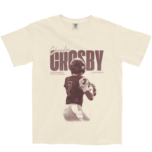 CHANSTON CROSBY VINTAGE IVORY TEE