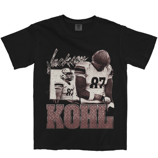 JACKSON KOHL GRAPHIC BLACK TEE