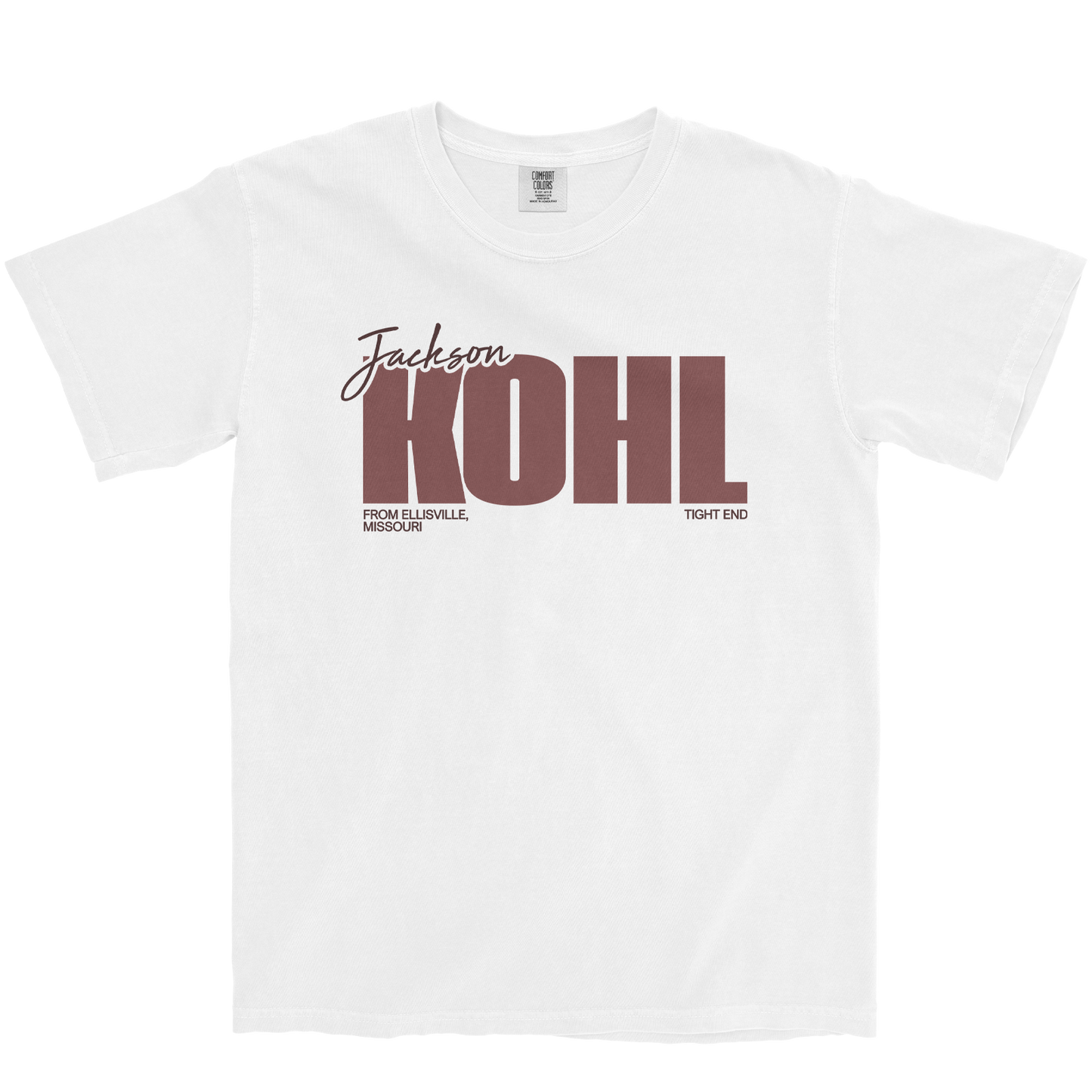 JACKSON KOHL CLASSIC WHITE TEE