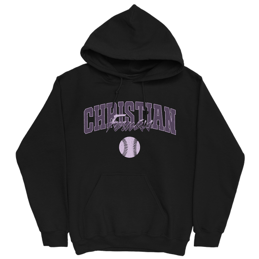 CHRISTIAN FORNISS CLASSIC BLACK HOODIE