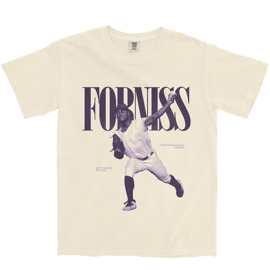 CHRISTIAN FORNISS VINTAGE IVORY TEE