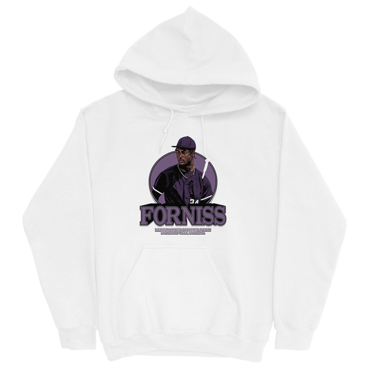 CHRISTIAN FORNISS CLASSIC WHITE HOODIE