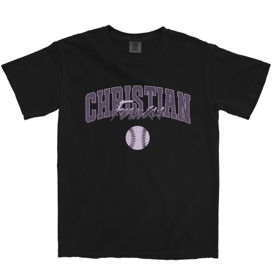 CHRISTIAN FORNISS CLASSIC BLACK TEE