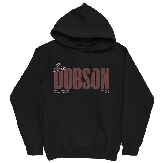 ZION DOBSON CLASSIC BLACK HOODIE