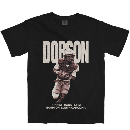 ZION DOBSON VINTAGE BLACK TEE