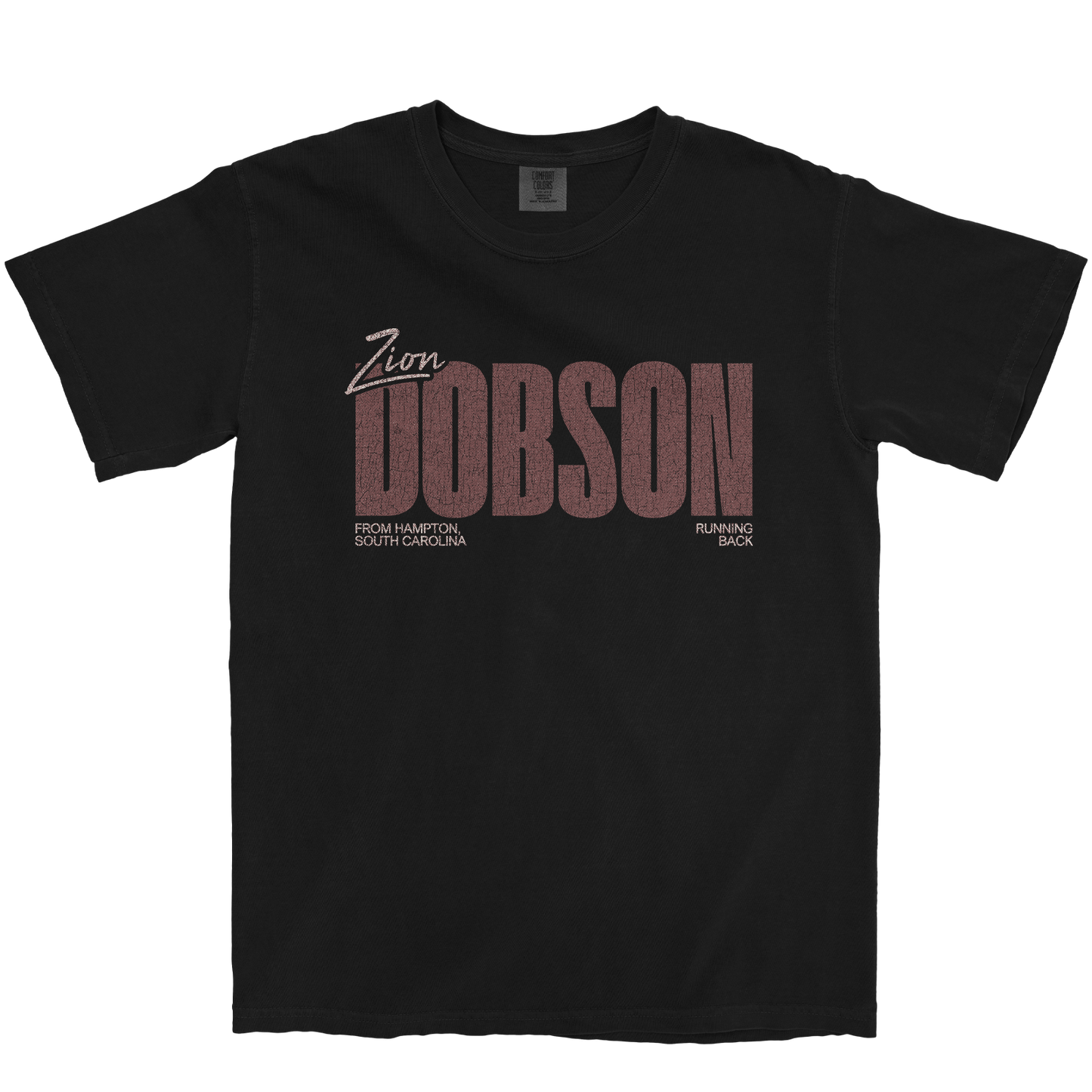 ZION DOBSON CLASSIC BLACK TEE