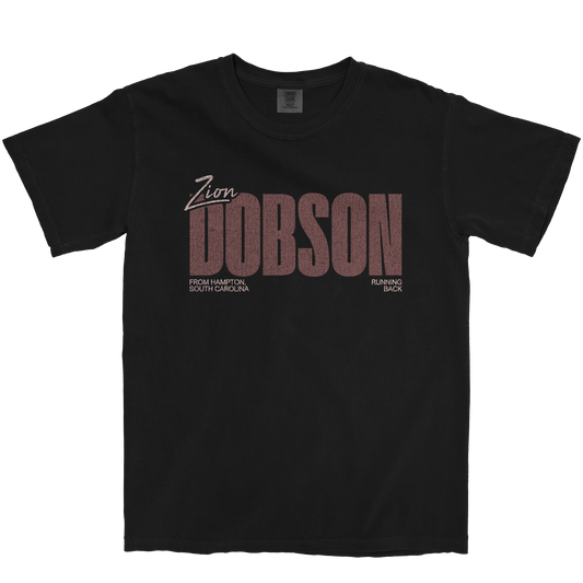 ZION DOBSON CLASSIC BLACK TEE