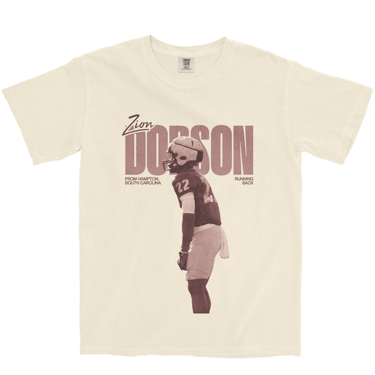 ZION DOBSON VINTAGE IVORY TEE