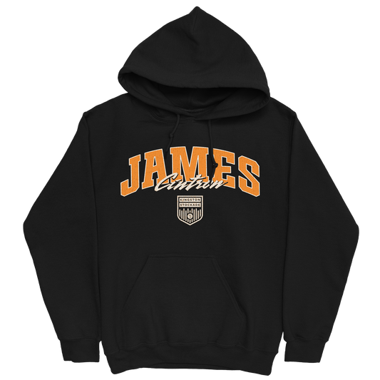 JAMES CINTRON CLASSIC BLACK HOODIE
