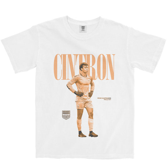 JAMES CINTRON VINTAGE WHITE TEE