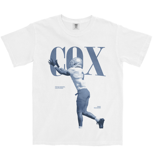 NAHZAE COX VINTAGE WHITE TEE