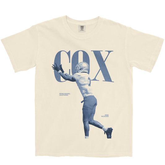 NAHZAE COX VINTAGE IVORY TEE