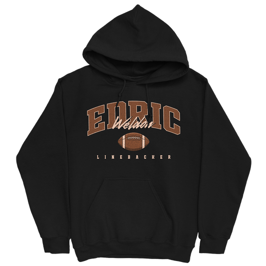 EDRIC WELDON CLASSIC BLACK HOODIE