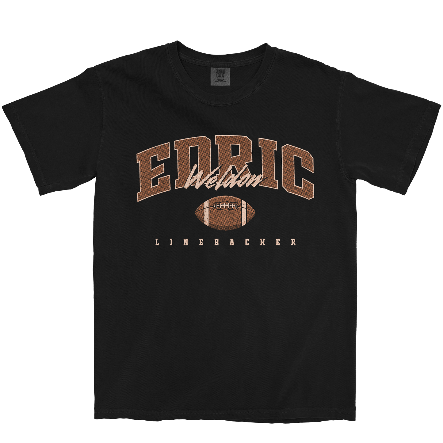 EDRIC WELDON CLASSIC BLACK TEE