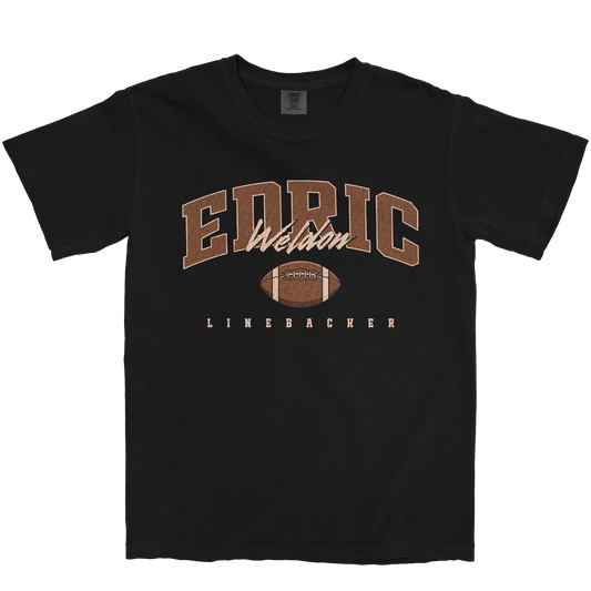 EDRIC WELDON CLASSIC BLACK TEE