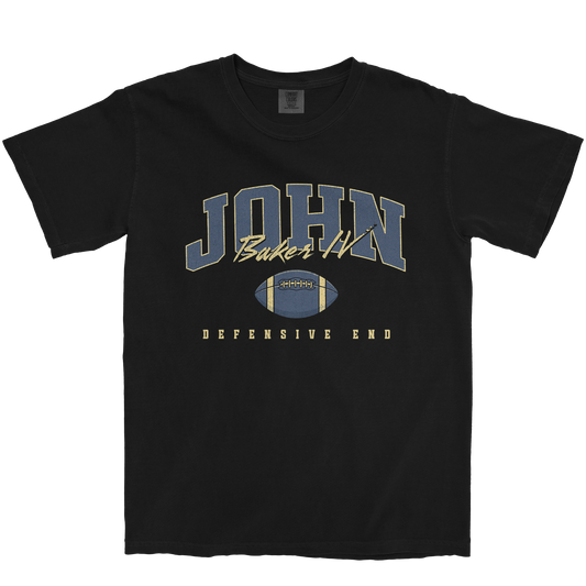 JOHN BAKER IV CLASSIC BLACK TEE