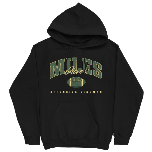 MILES GLOVER CLASSIC BLACK HOODIE
