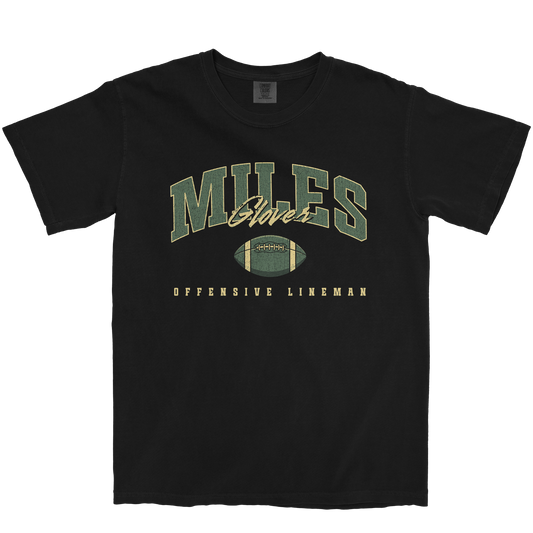 MILES GLOVER CLASSIC BLACK TEE