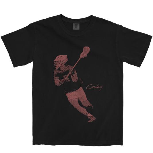 TJ CONLEY SIGNATURE BLACK TEE