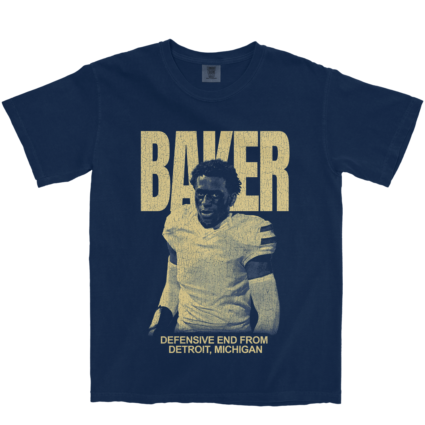 JOHN BAKER IV VINTAGE NAVY TEE