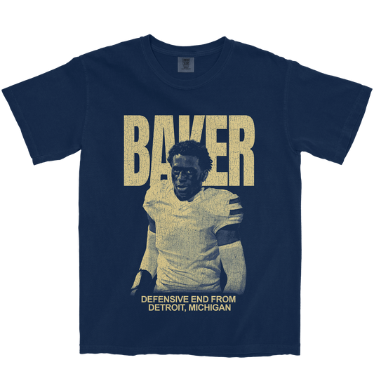 JOHN BAKER IV VINTAGE NAVY TEE