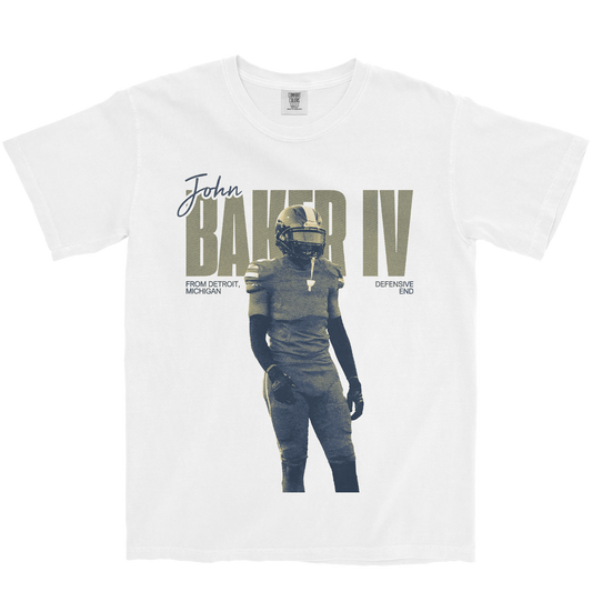 JOHN BAKER IV VINTAGE WHITE TEE
