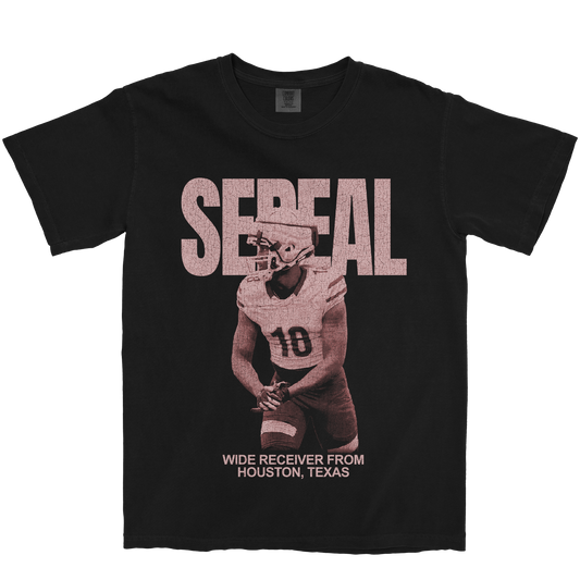 SAMUEL SEREAL VINTAGE BLACK TEE