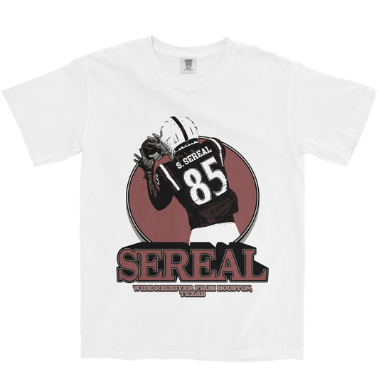 SAMUEL SEREAL RETRO WHITE TEE