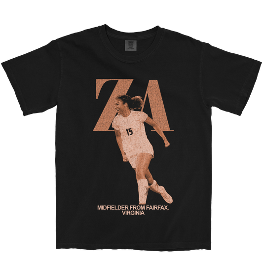 MARY ZA VINTAGE BLACK TEE