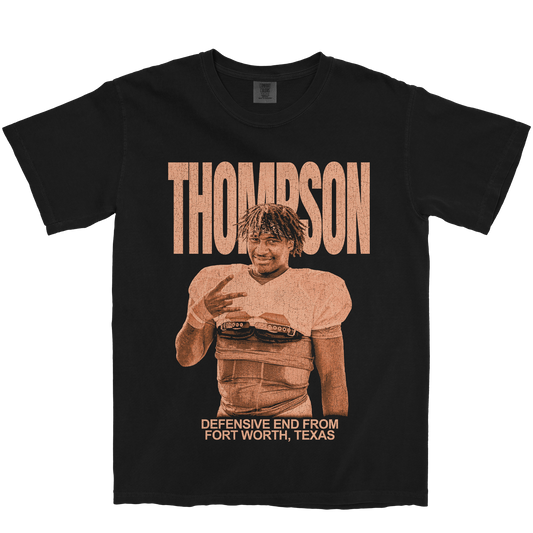 DACORIEN THOMPSON VINTAGE BLACK TEE